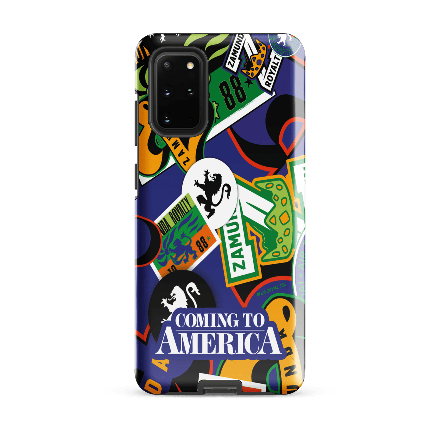 Coming To America Zamunda Pattern Tough Phone Case - Samsung