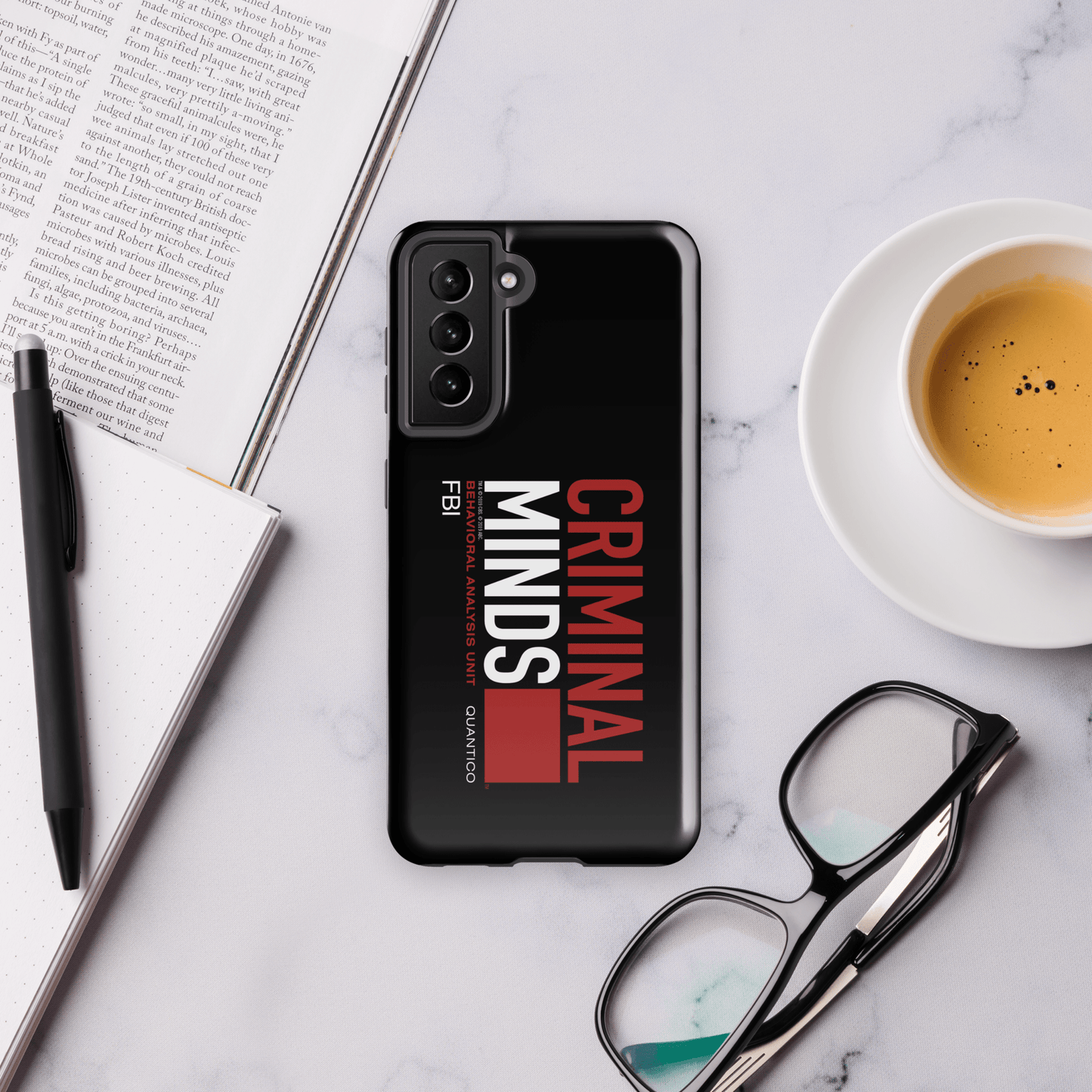 Criminal Minds BAU Quantico Tough Phone Case - Samsung