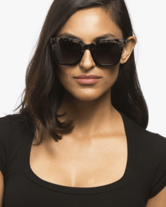 DIFF Eyewear - Bella - Grey Fade (Polarized) Accessories DIFF Eyewear 