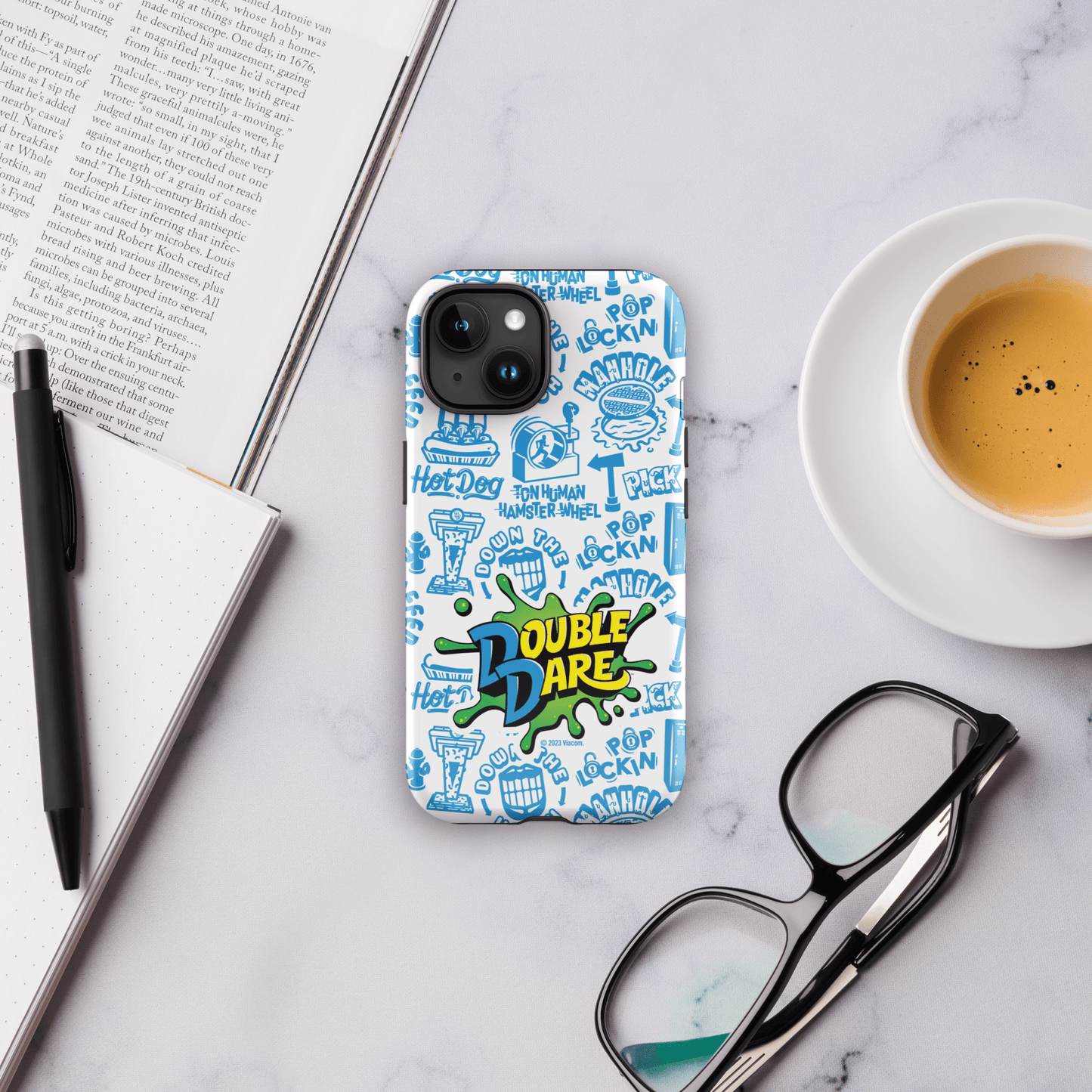 Double Dare Pop Lockin Pattern Tough Phone Case - iPhone