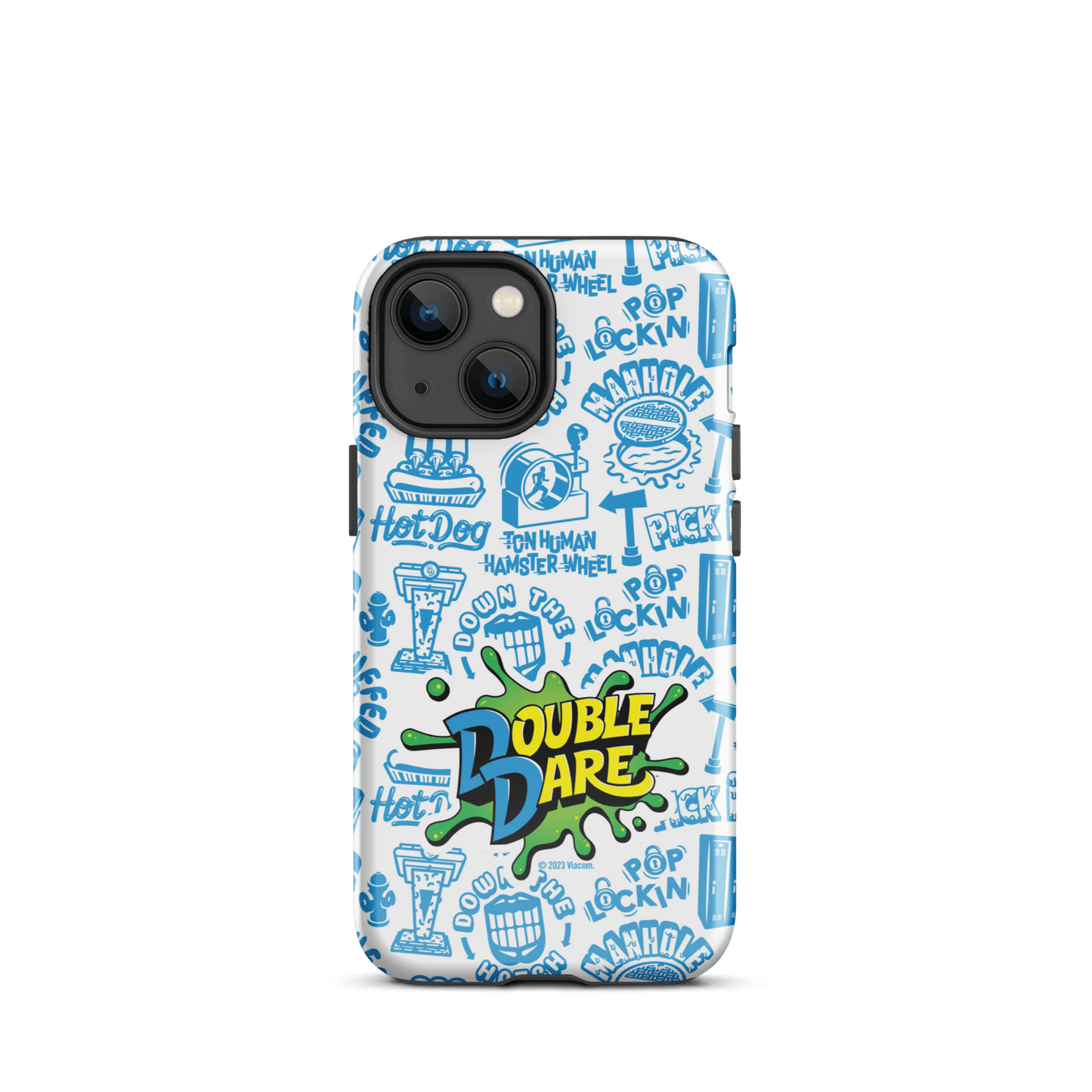 Double Dare Pop Lockin Pattern Tough Phone Case - iPhone