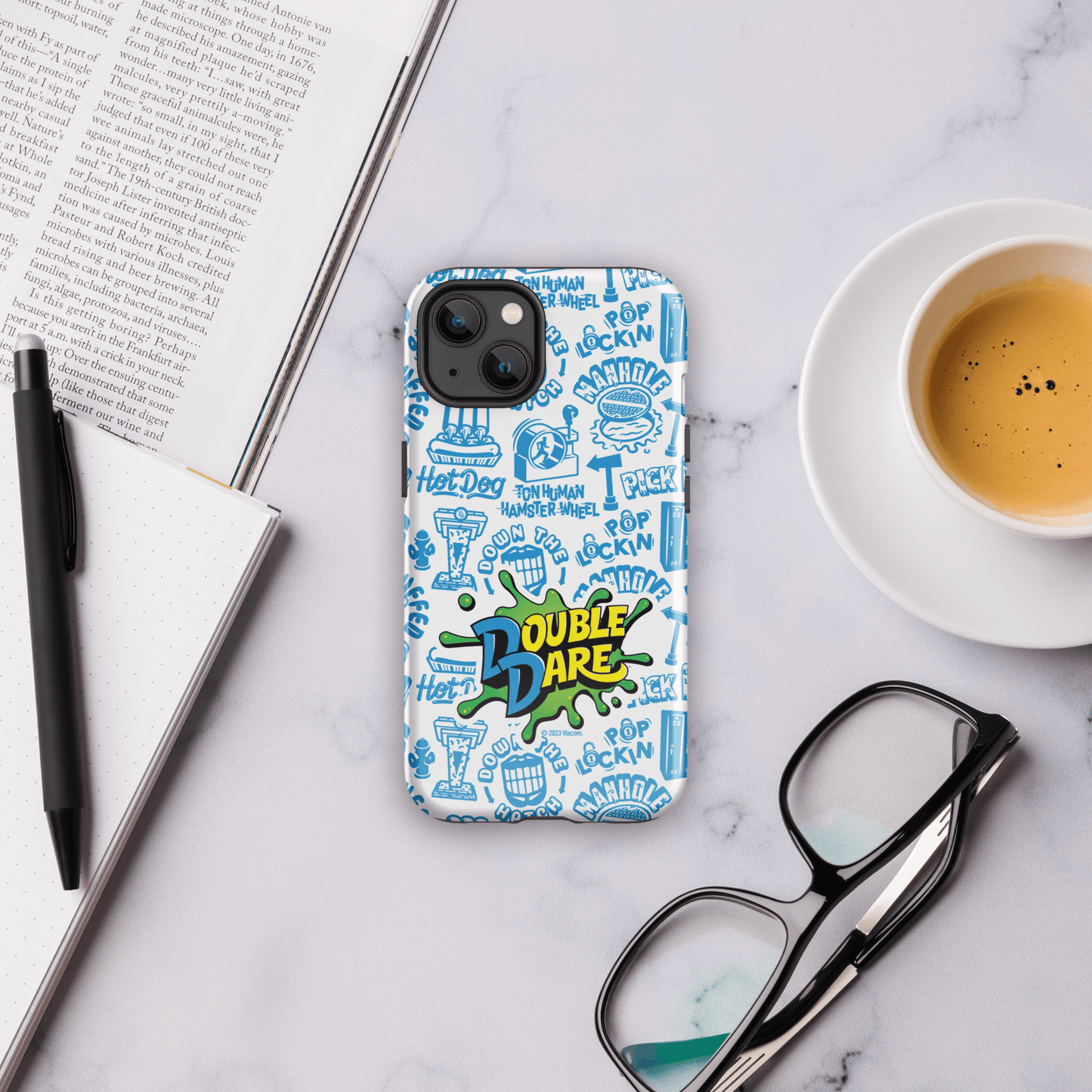 Double Dare Pop Lockin Pattern Tough Phone Case - iPhone