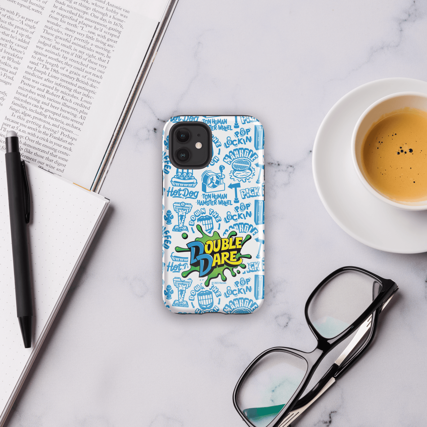 Double Dare Pop Lockin Pattern Tough Phone Case - iPhone