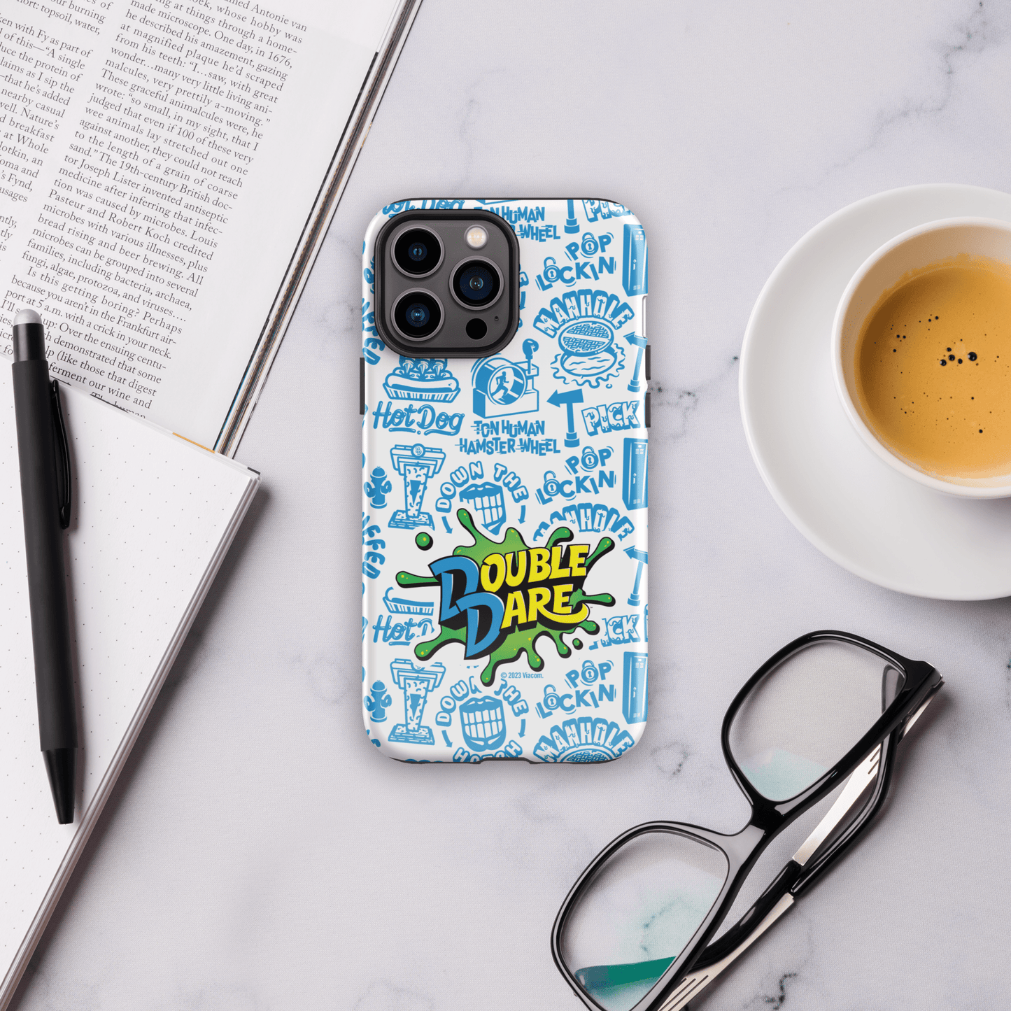 Double Dare Pop Lockin Pattern Tough Phone Case - iPhone