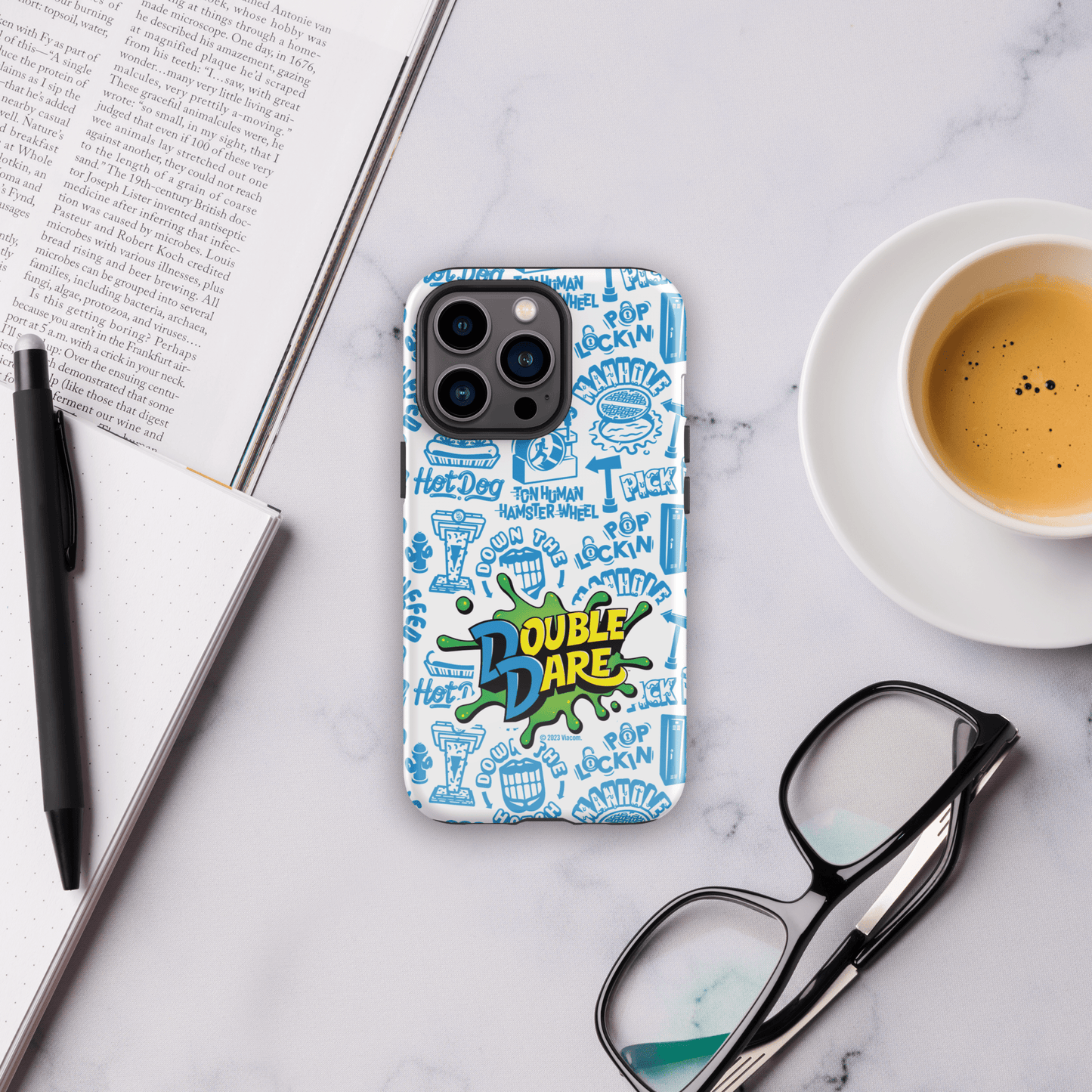 Double Dare Pop Lockin Pattern Tough Phone Case - iPhone