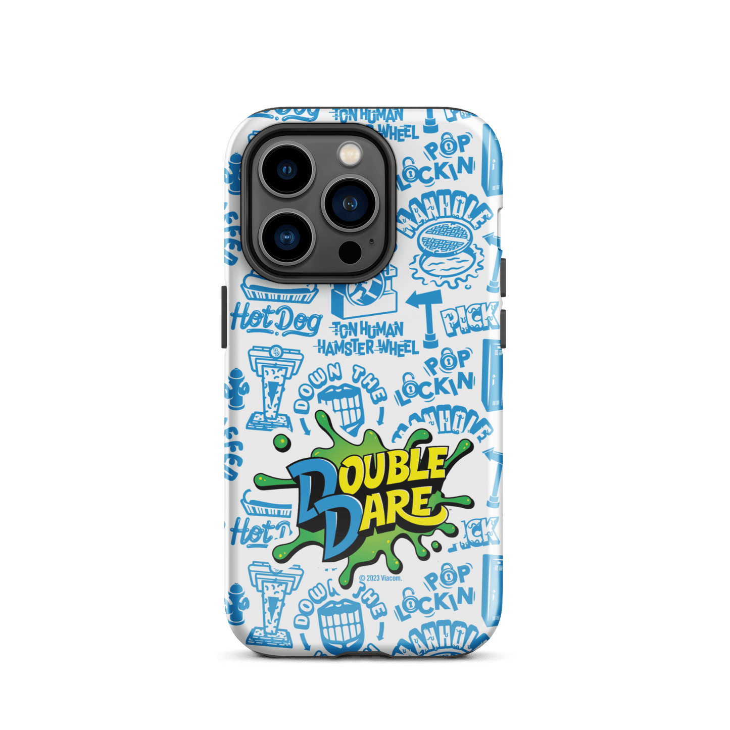 Double Dare Pop Lockin Pattern Tough Phone Case - iPhone