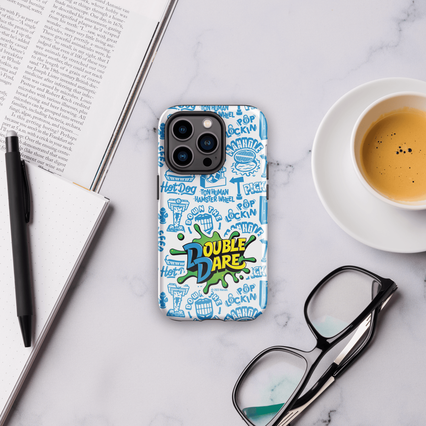 Double Dare Pop Lockin Pattern Tough Phone Case - iPhone