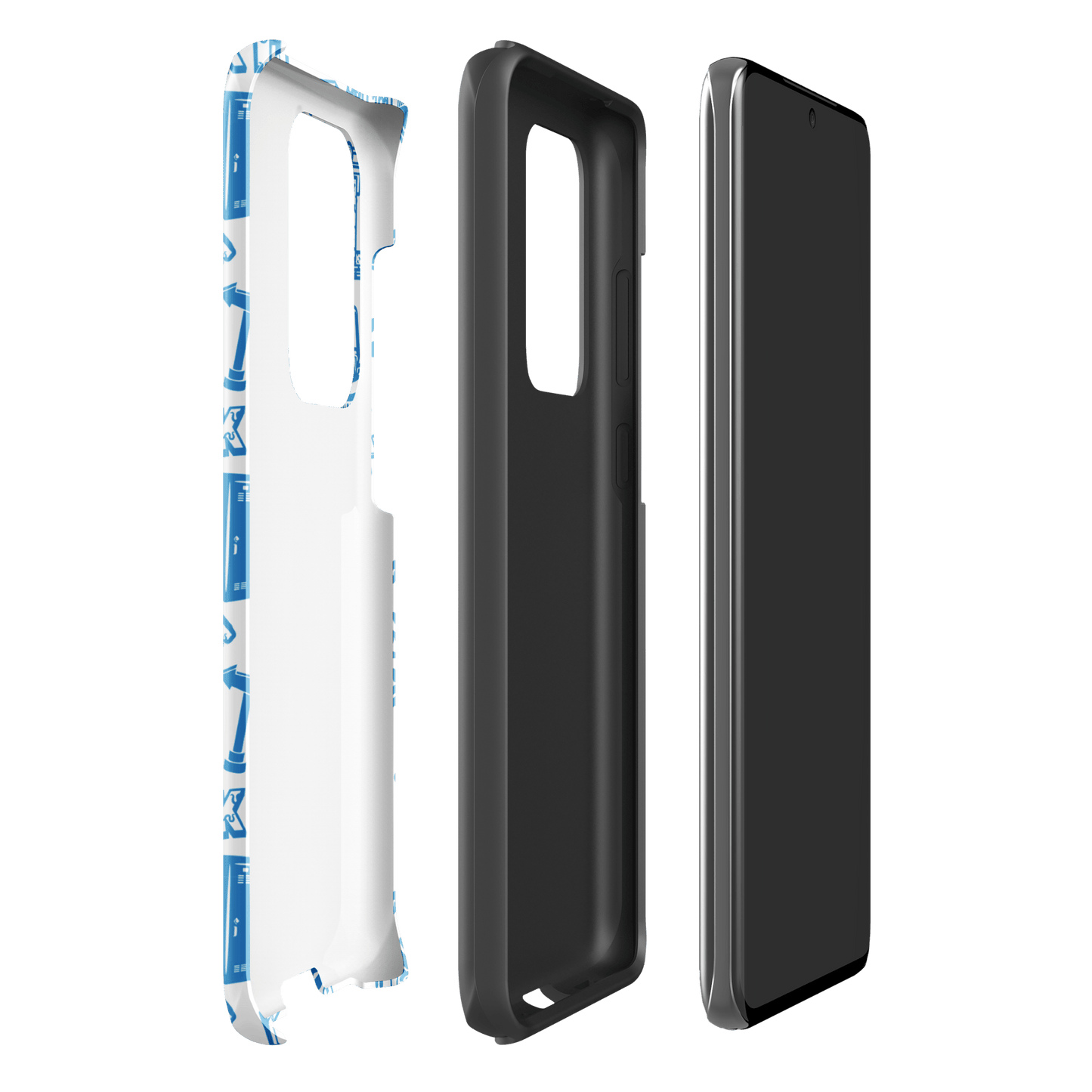 Double Dare Pop Lockin Pattern Tough Phone Case - Samsung