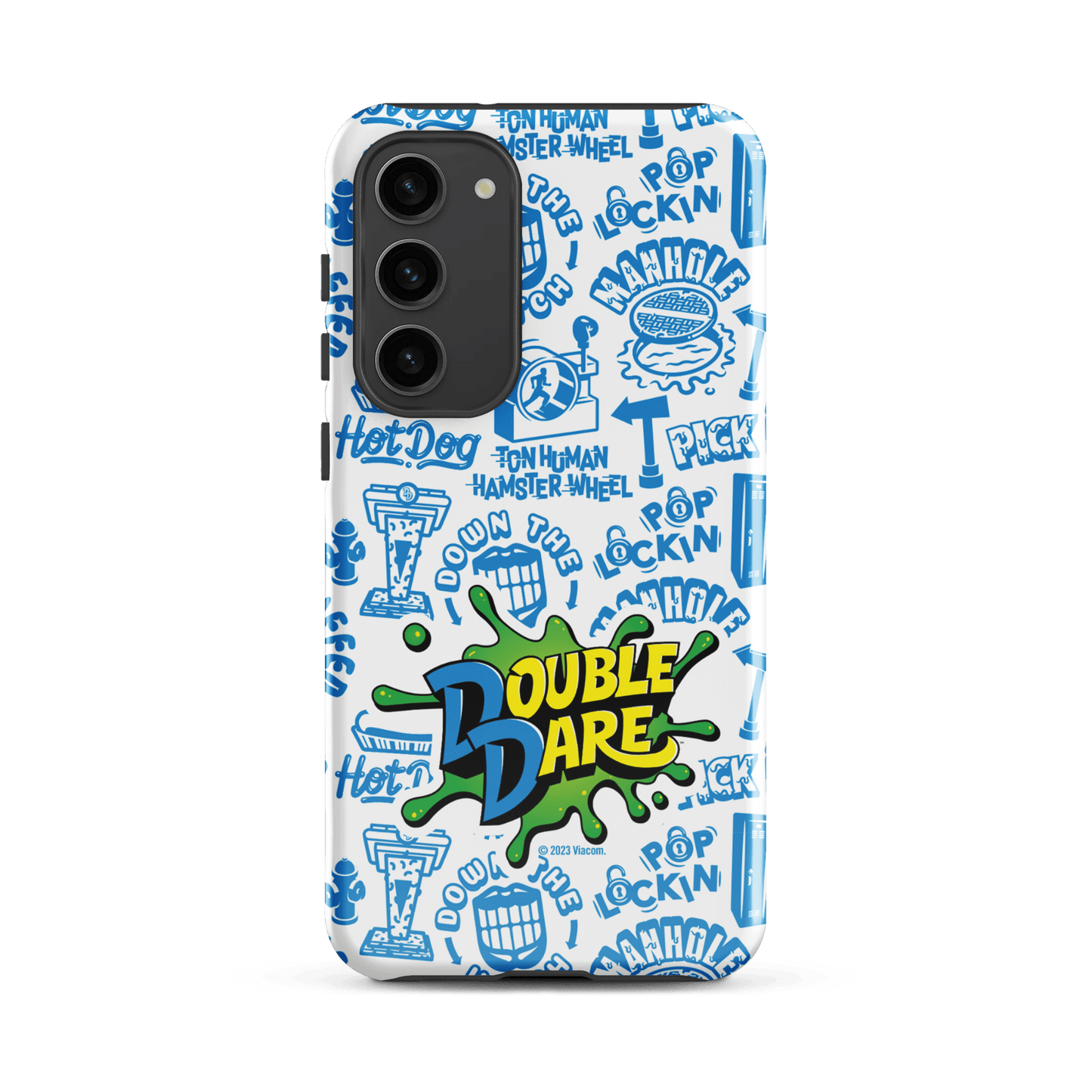 Double Dare Pop Lockin Pattern Tough Phone Case - Samsung