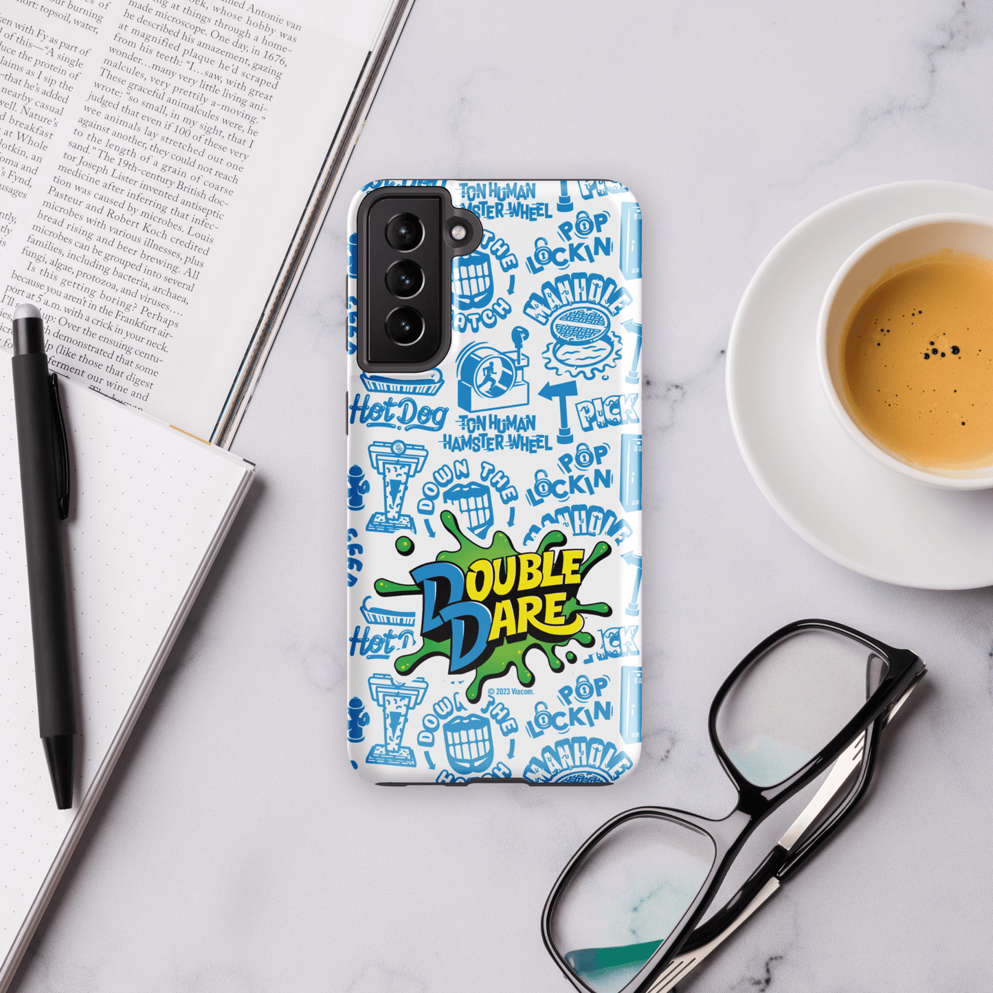 Double Dare Pop Lockin Pattern Tough Phone Case - Samsung