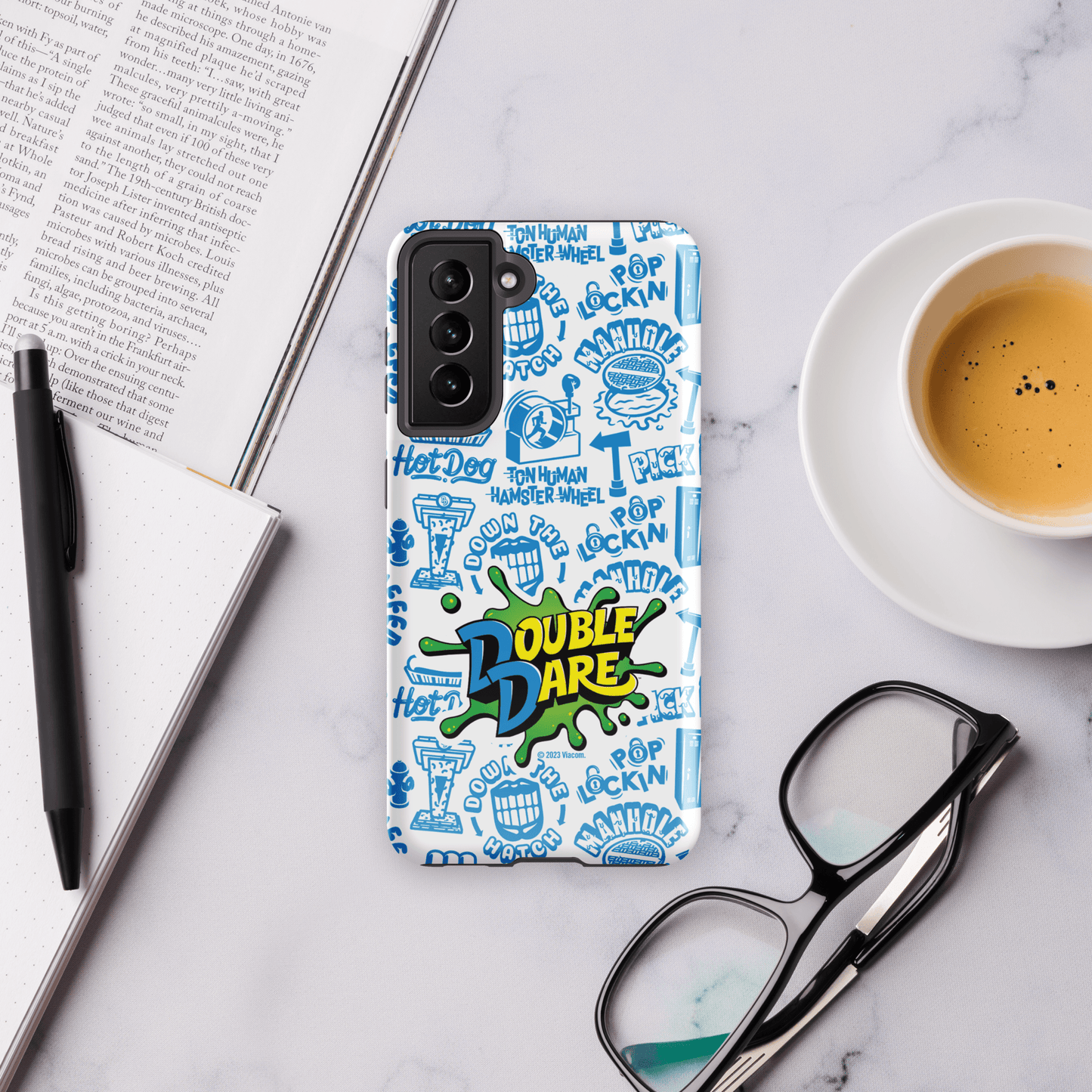 Double Dare Pop Lockin Pattern Tough Phone Case - Samsung