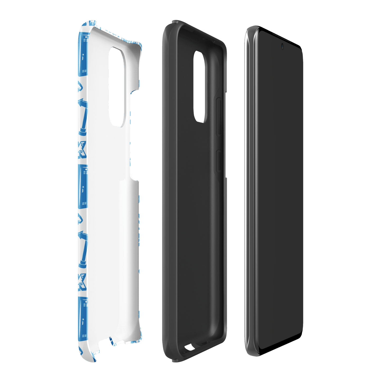 Double Dare Pop Lockin Pattern Tough Phone Case - Samsung