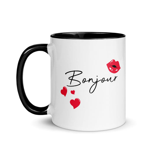 Emily in Paris Bonjour Two Tone Mug