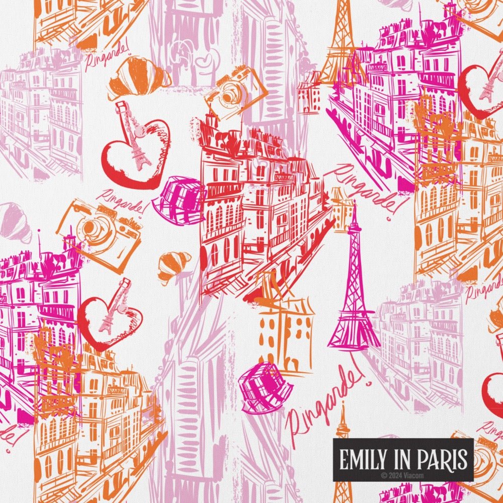 Emily in Paris City Laptop Sleeve