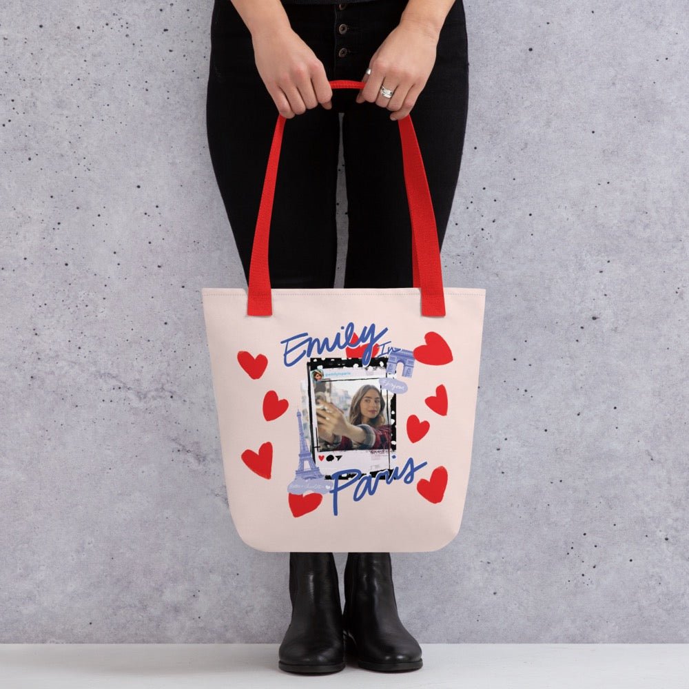 Emily in Paris Selfie Tote Bag