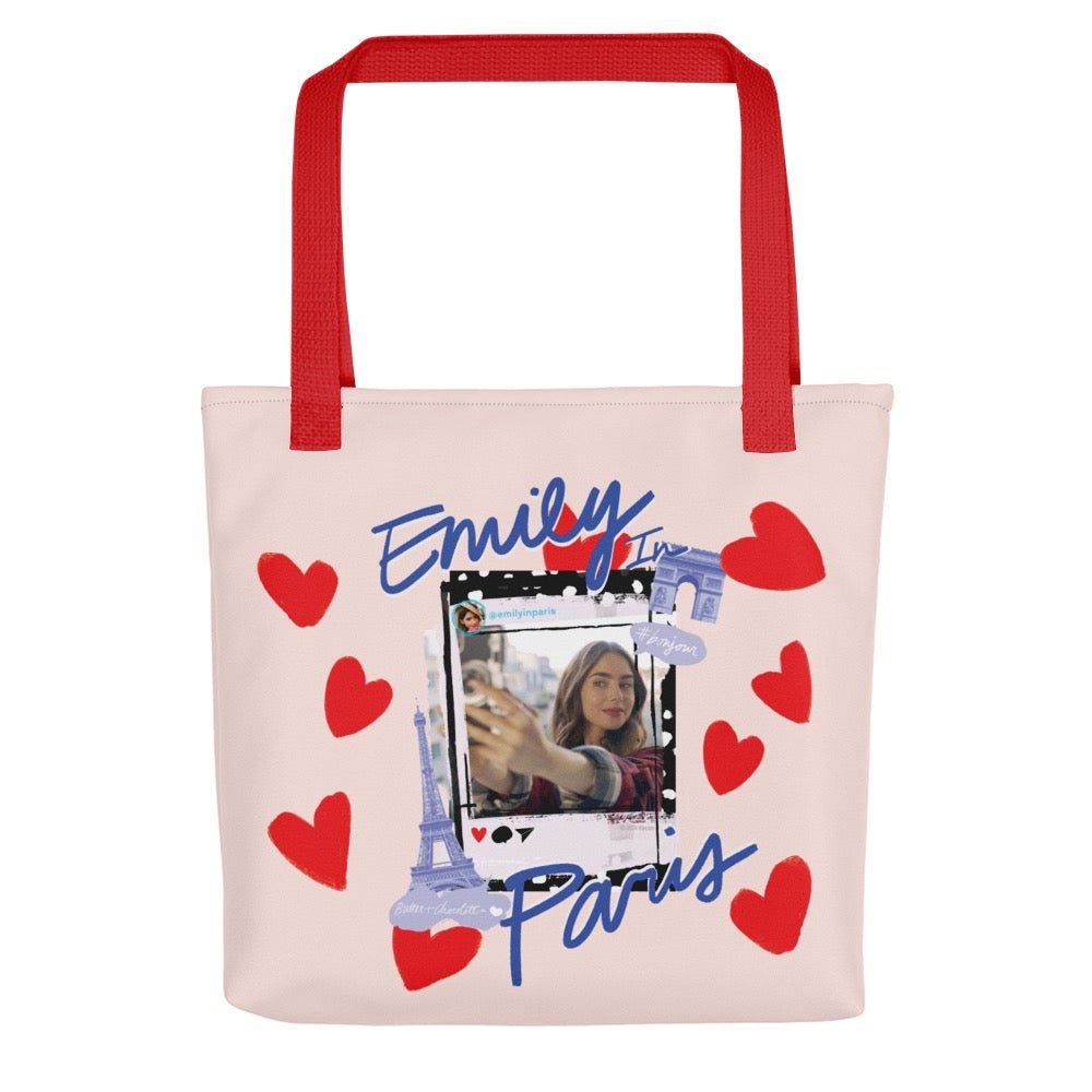 Emily in Paris Selfie Tote Bag