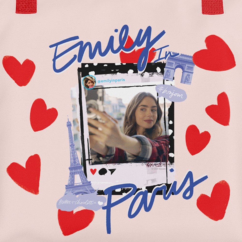 Emily in Paris Selfie Tote Bag