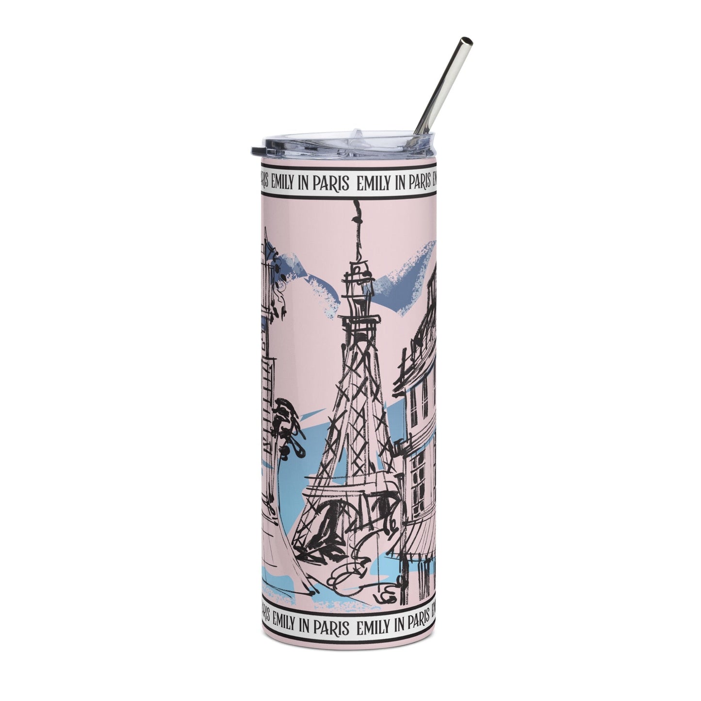 Emily in Paris Skinny Tumbler