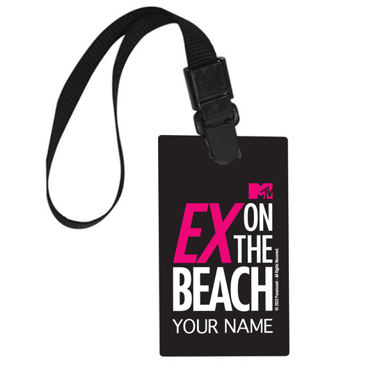 Ex on the Beach Logo Personalized Luggage Tag