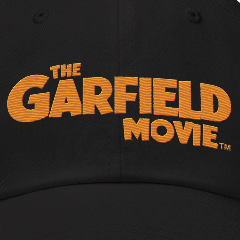 Garfield Movie Logo Embroidered Dad Hat