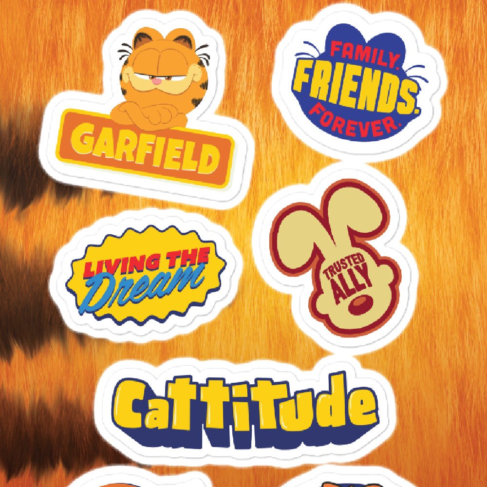 Garfield Movie Sticker Sheet