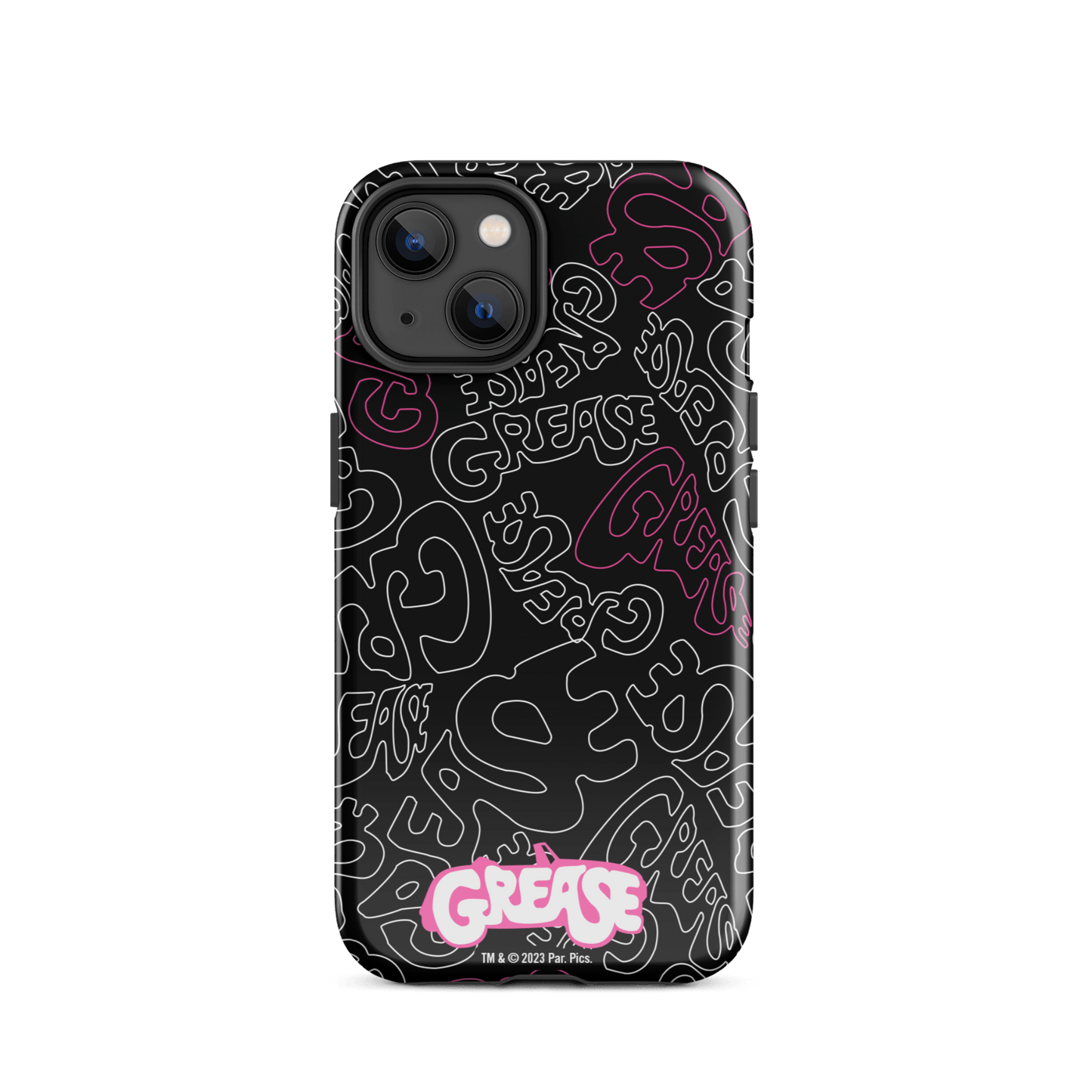 Grease Pattern Tough Phone Case - iPhone