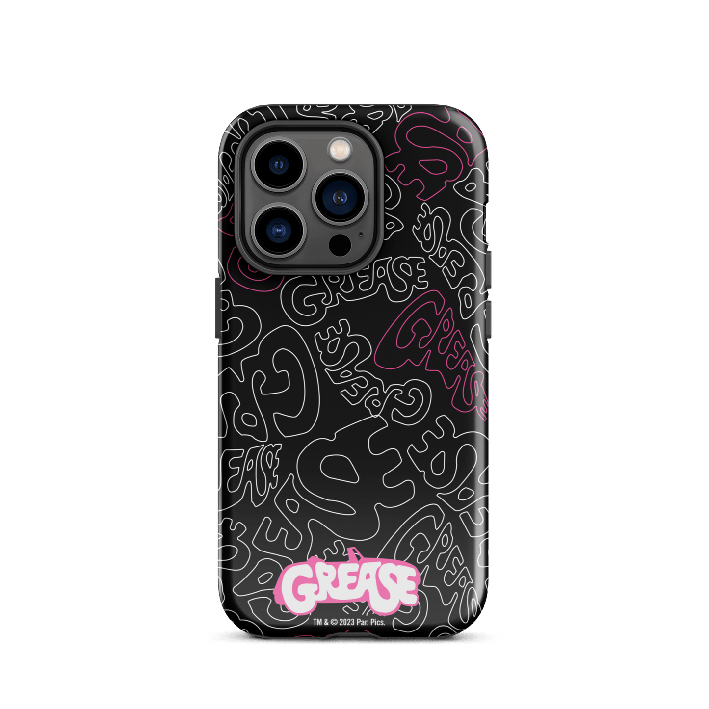 Grease Pattern Tough Phone Case - iPhone