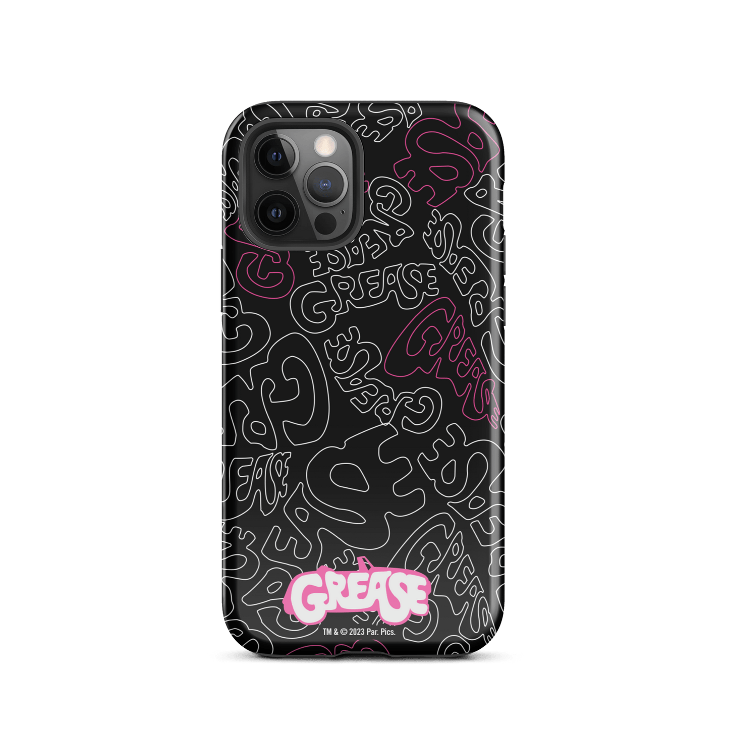 Grease Pattern Tough Phone Case - iPhone