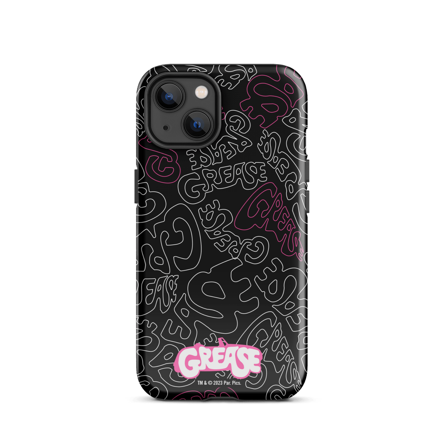 Grease Pattern Tough Phone Case - iPhone