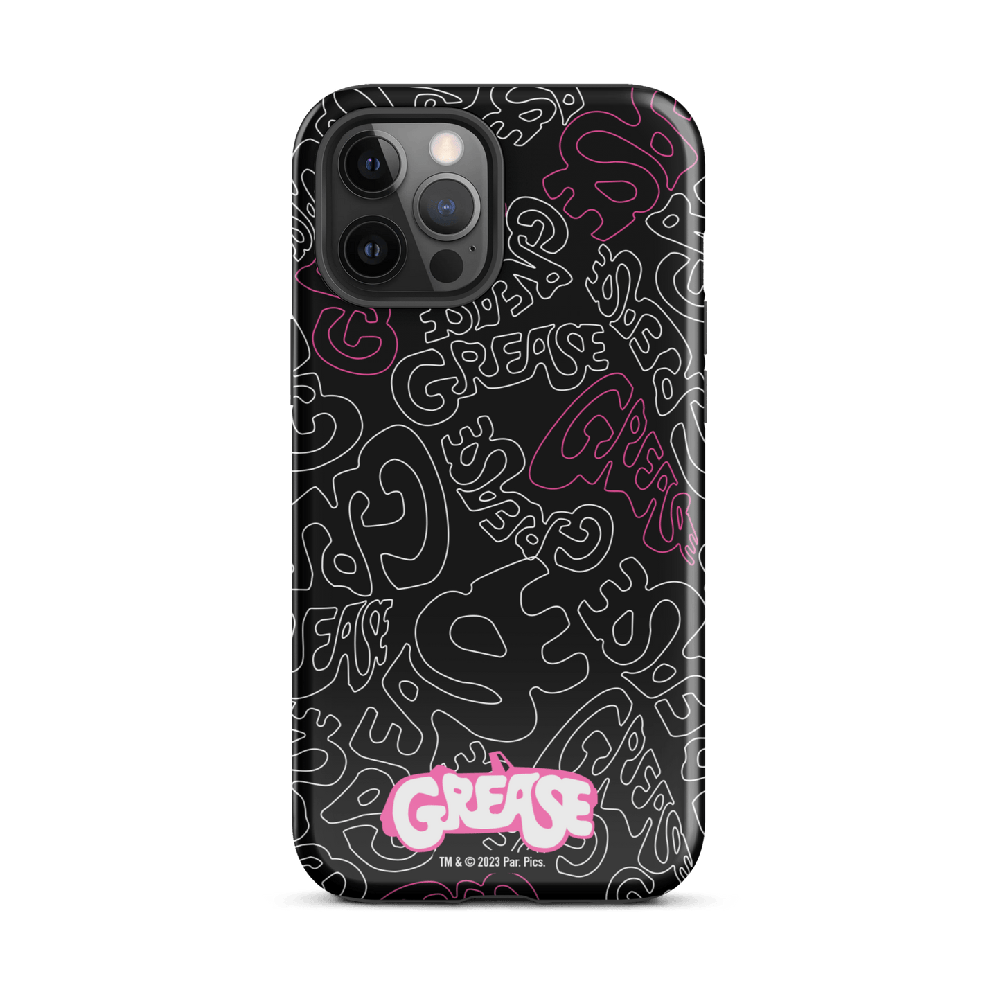 Grease Pattern Tough Phone Case - iPhone