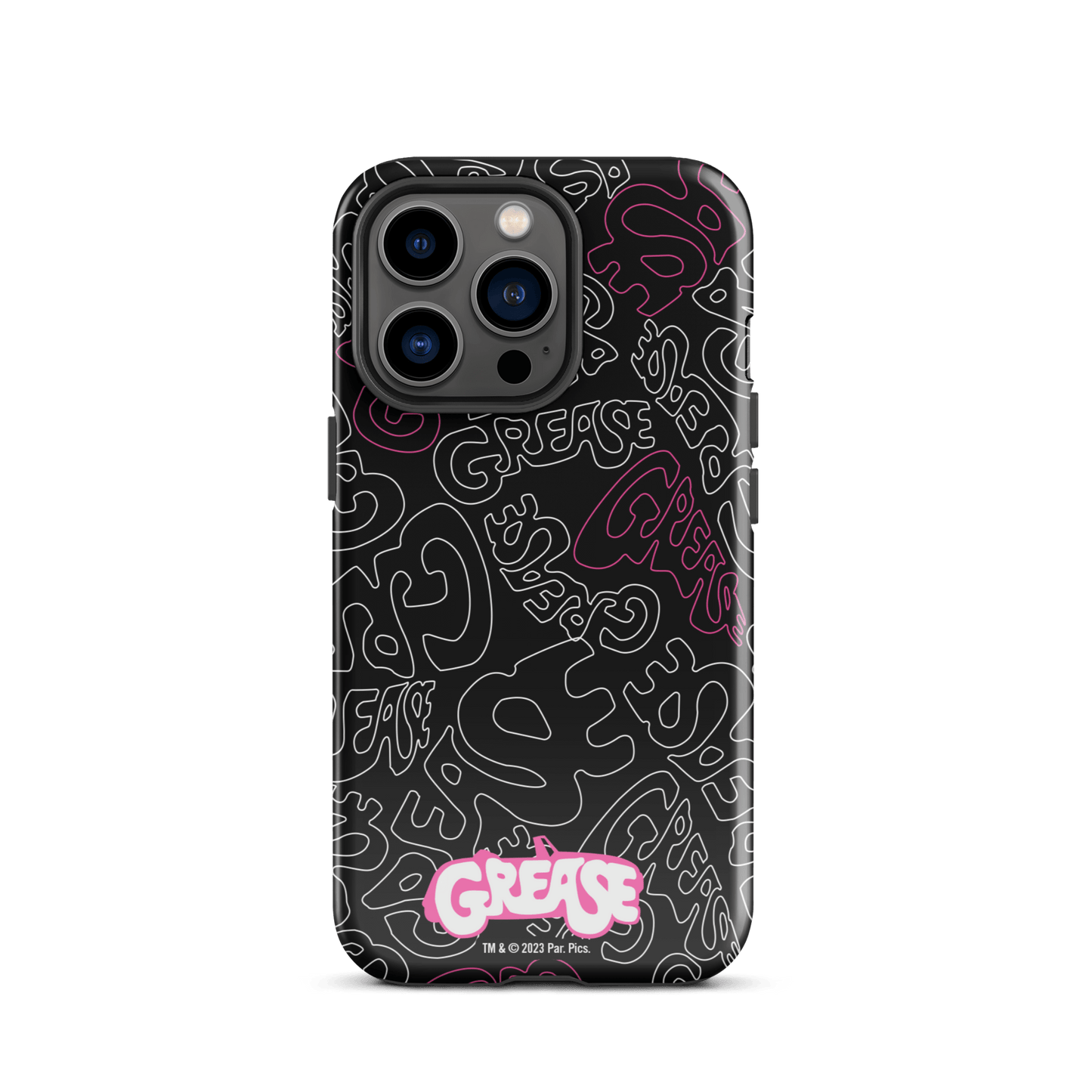 Grease Pattern Tough Phone Case - iPhone