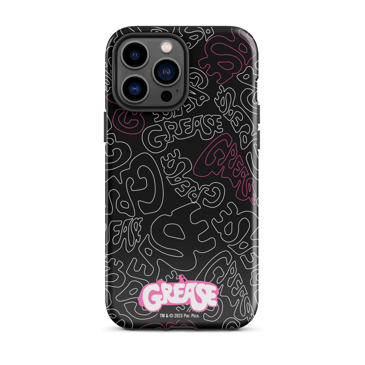 Grease Pattern Tough Phone Case - iPhone