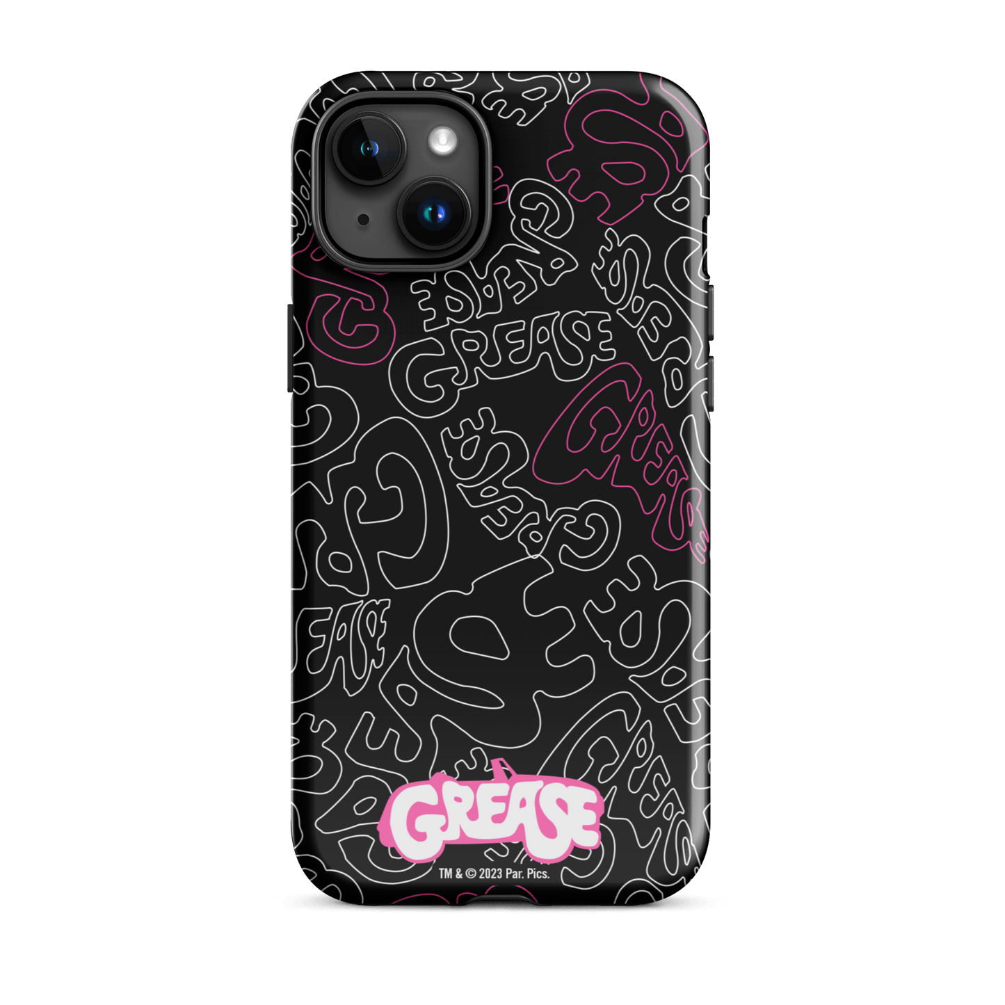 Grease Pattern Tough Phone Case - iPhone