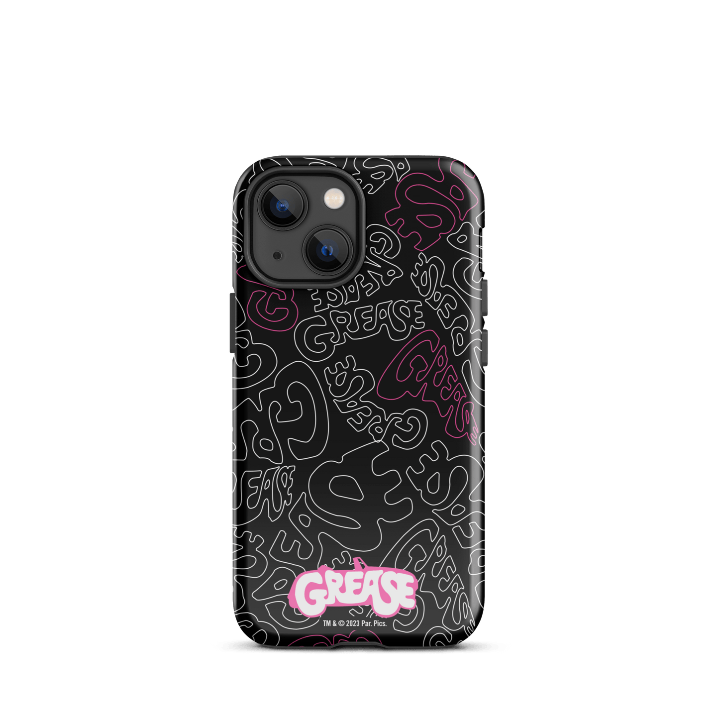 Grease Pattern Tough Phone Case - iPhone