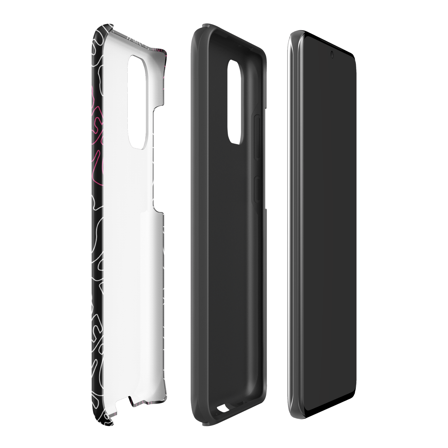 Grease Pattern Tough Phone Case - Samsung