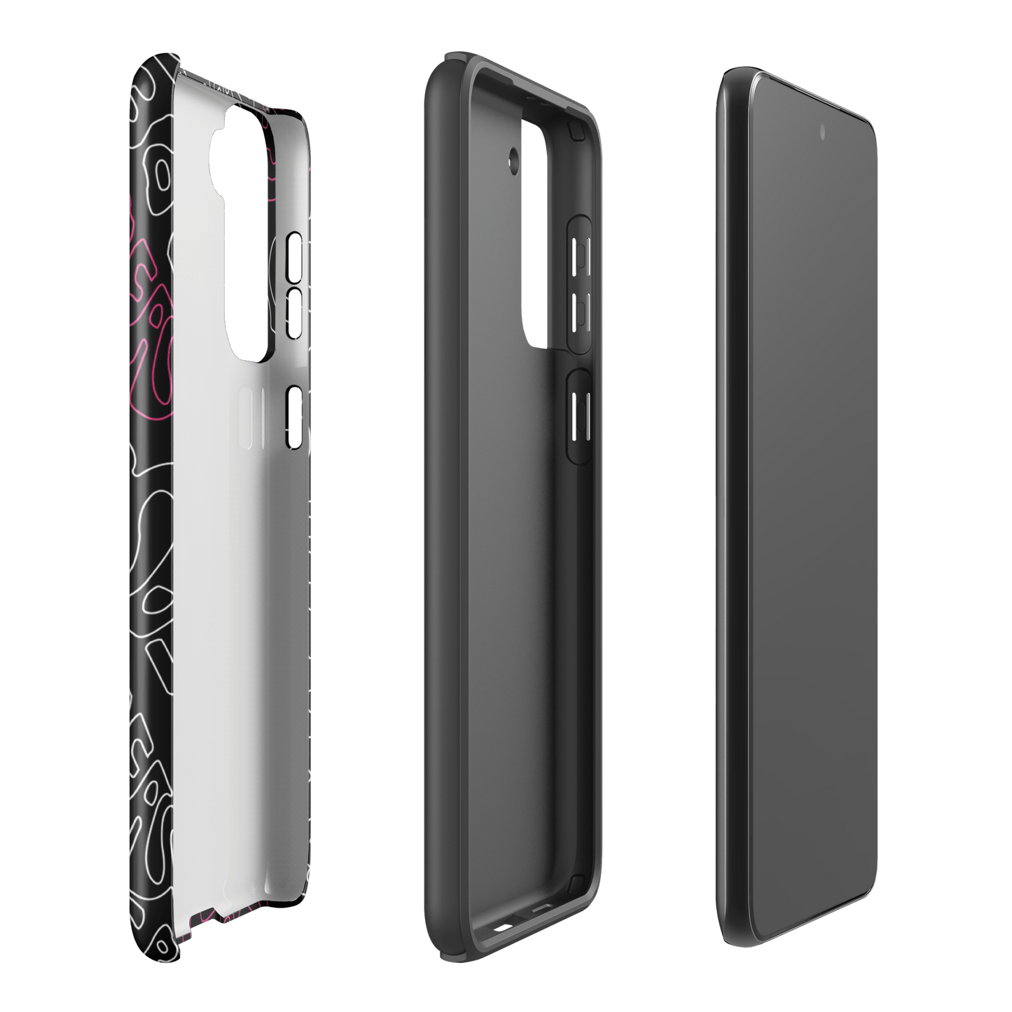 Grease Pattern Tough Phone Case - Samsung