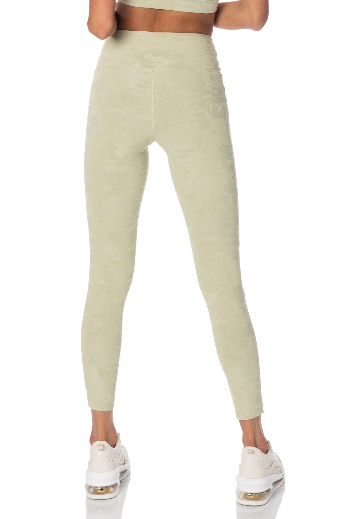 Green Camo Highwaist Leggings - Hypeach Active Bottoms HYPEACH 