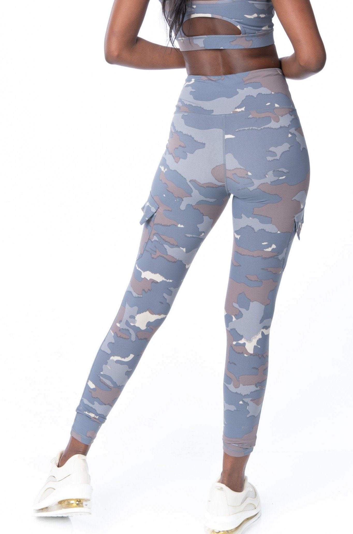 Grey Camo Leggings - Hypeach Active Bottoms HYPEACH 