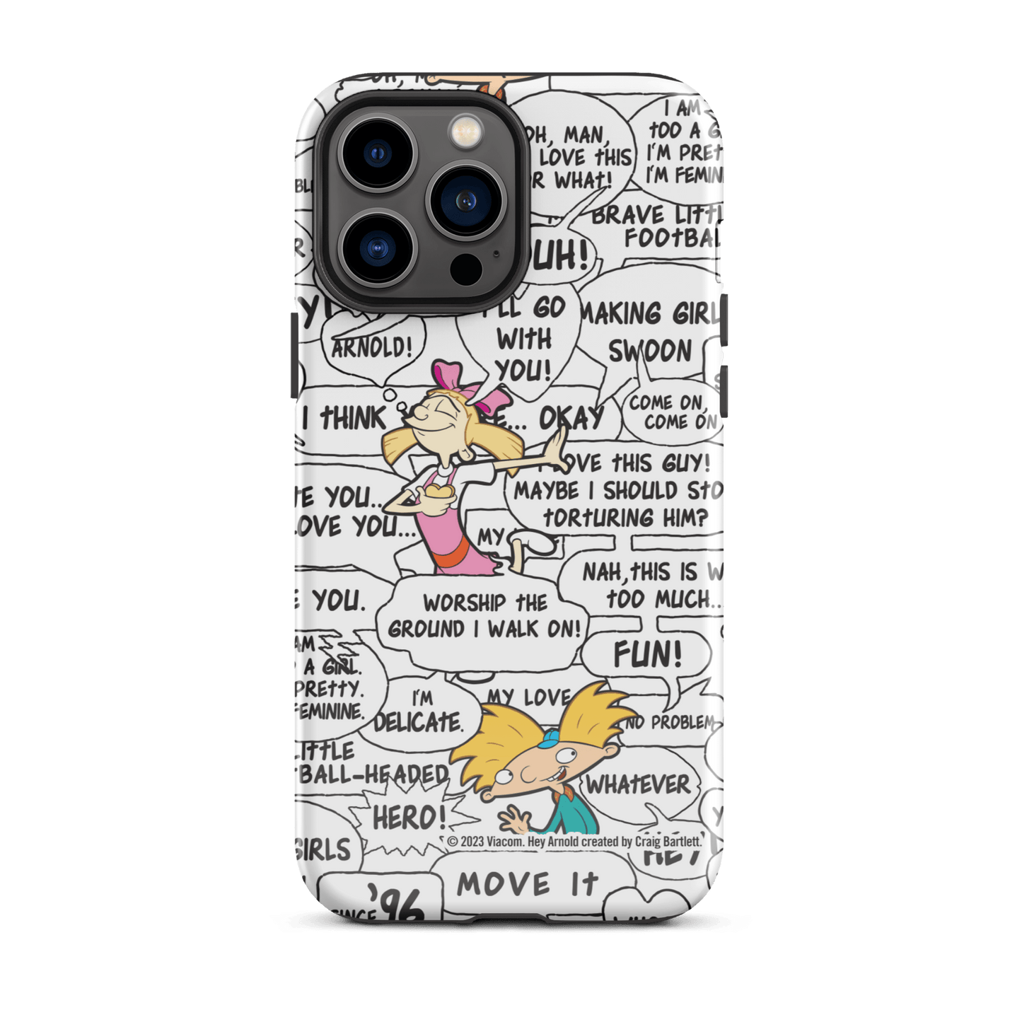 Hey Arnold! Comic Tough Phone Case - iPhone