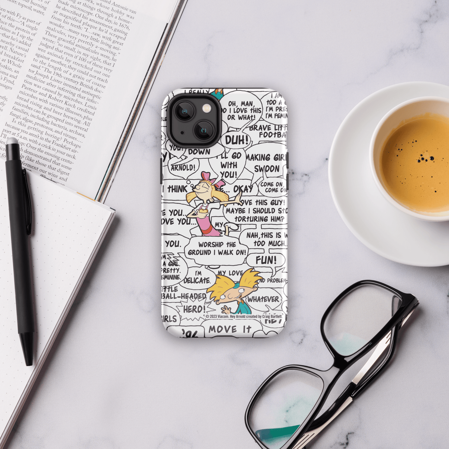 Hey Arnold! Comic Tough Phone Case - iPhone