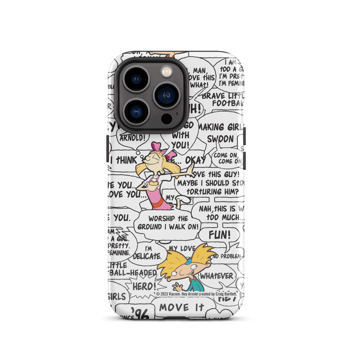 Hey Arnold! Comic Tough Phone Case - iPhone