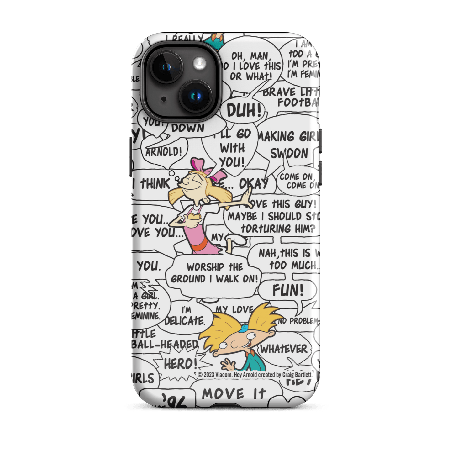 Hey Arnold! Comic Tough Phone Case - iPhone