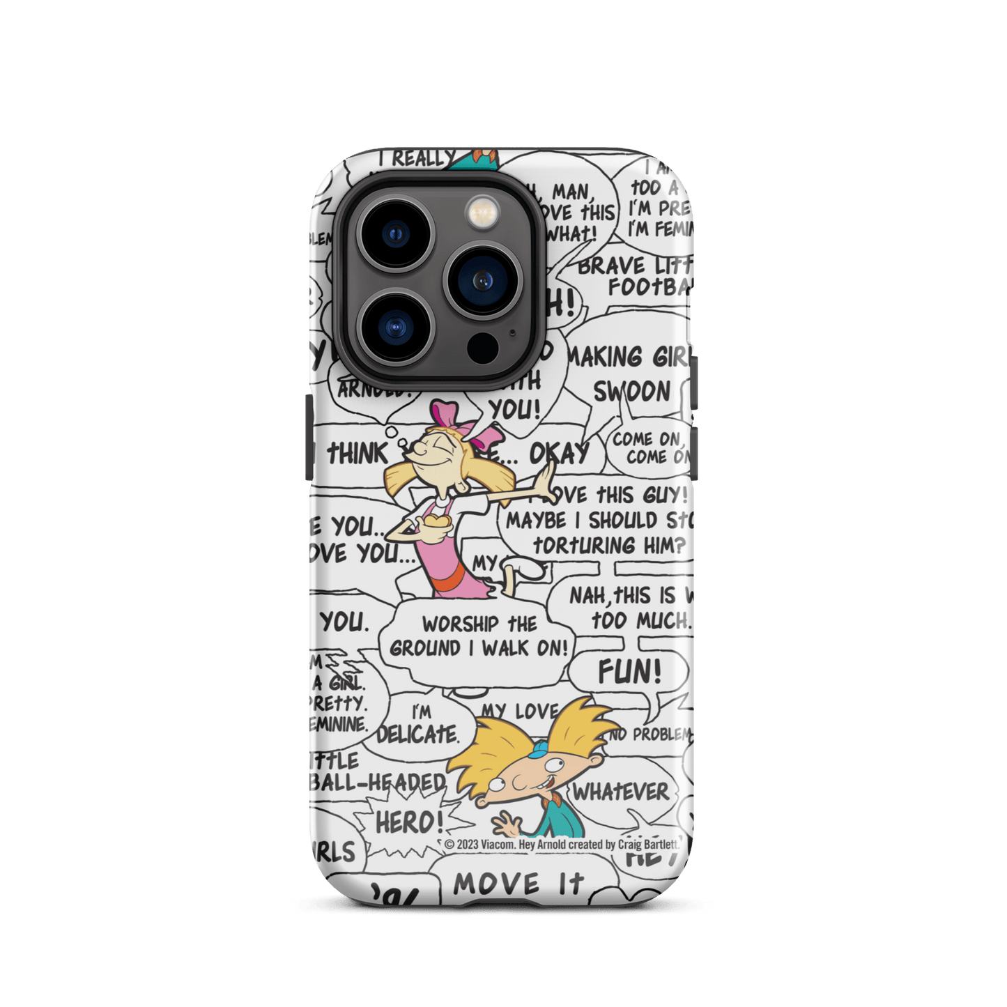 Hey Arnold! Comic Tough Phone Case - iPhone