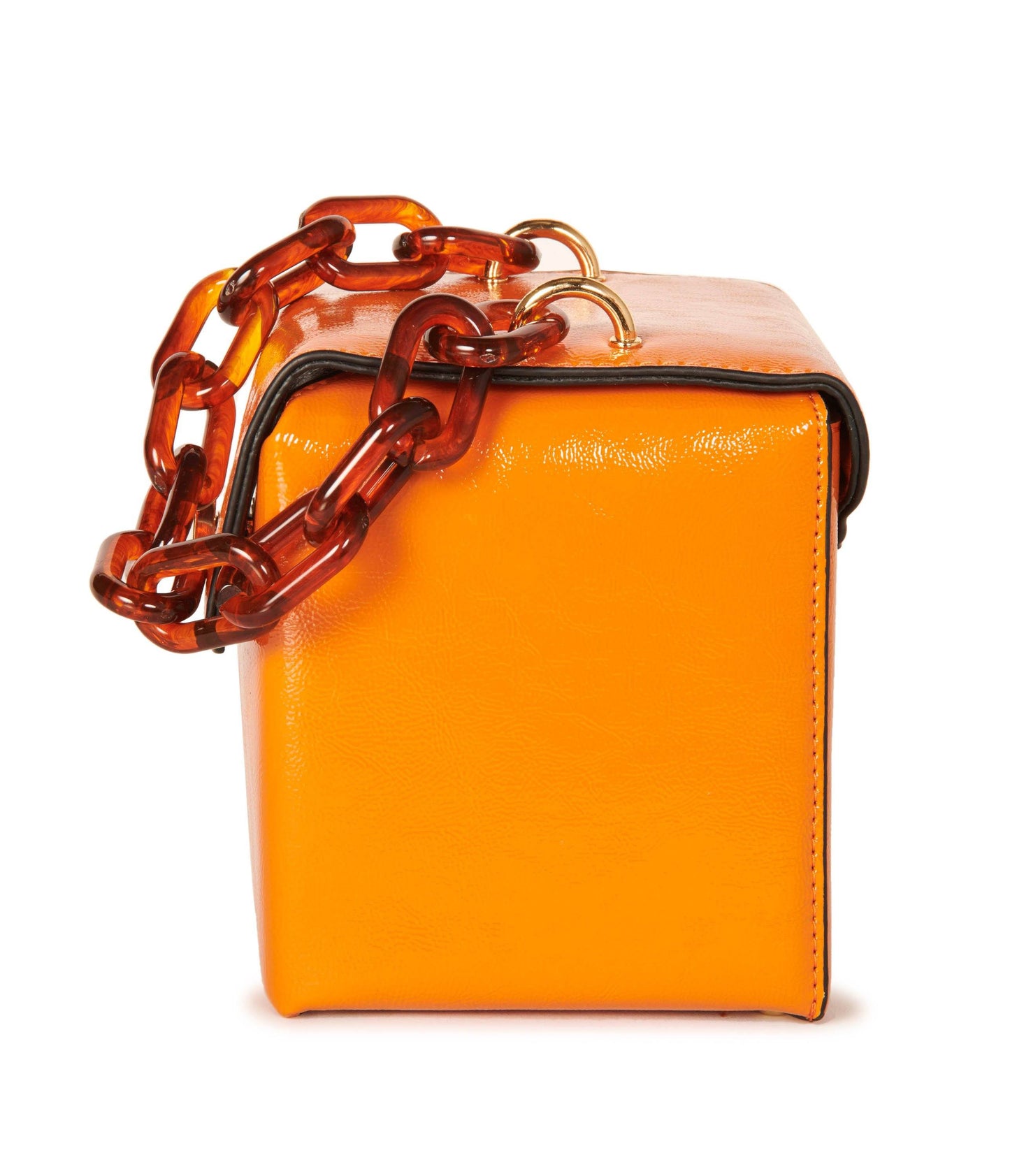 Hypeach Vintage-Inspired Orange Pill Box Purse Accessories HYPEACH BOUTIQUE 