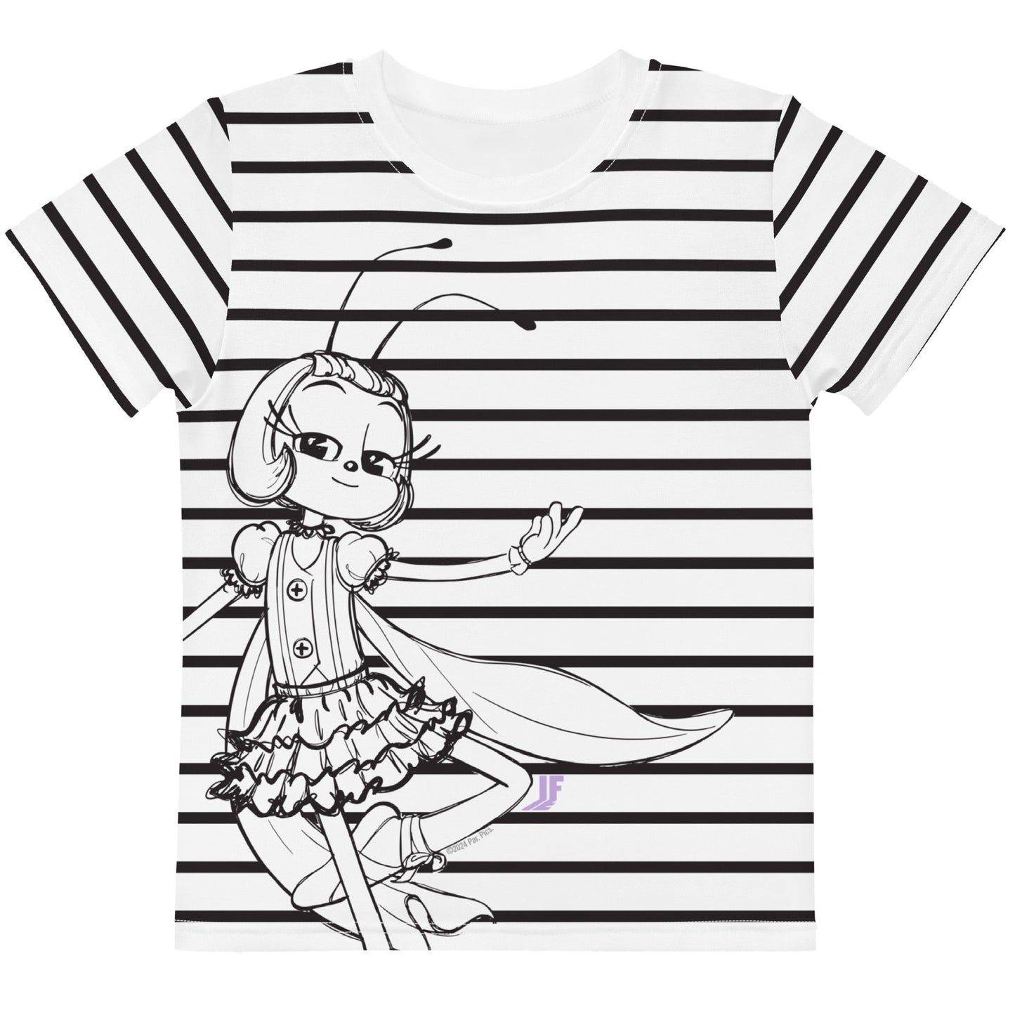 IF Blossom Line Art Blossom Kids T-Shirt