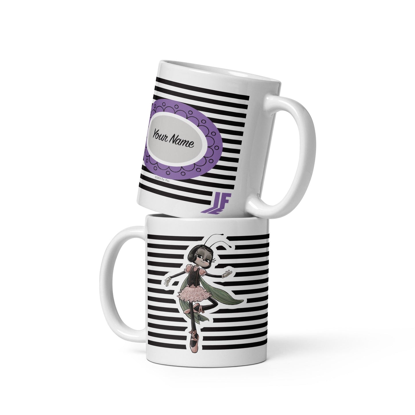 IF Blossom Personalized White Mug