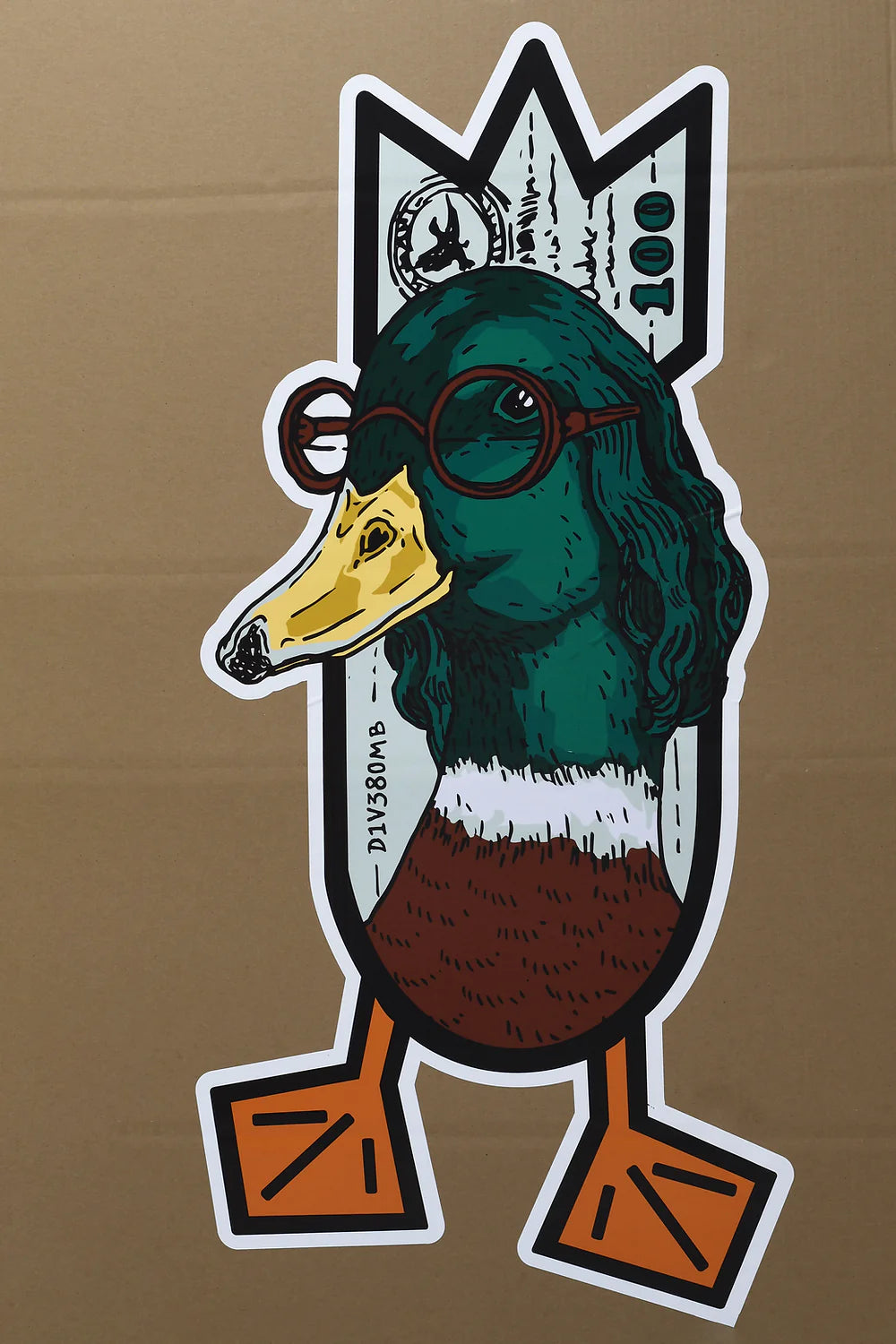 Money Mallard 4' Trailer Decal