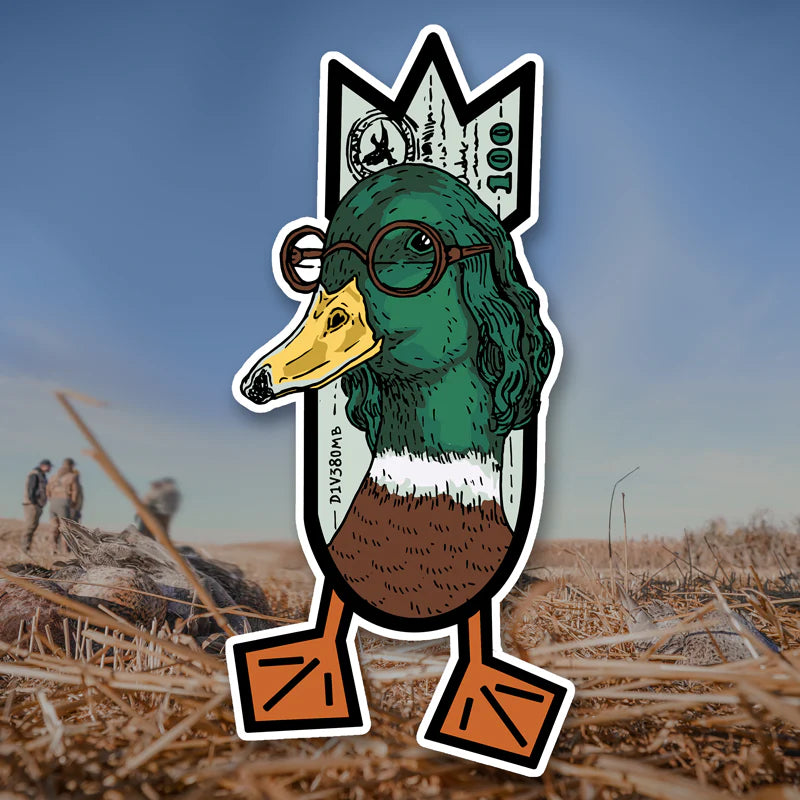 Money Mallard 5" Decal