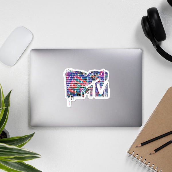 MTV Graffiti Die Cut Sticker Pack of 3