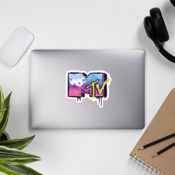 MTV Graffiti Die Cut Sticker Pack of 3